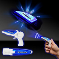 3 1/2" Mini LED Light Up Space Gun with Sound